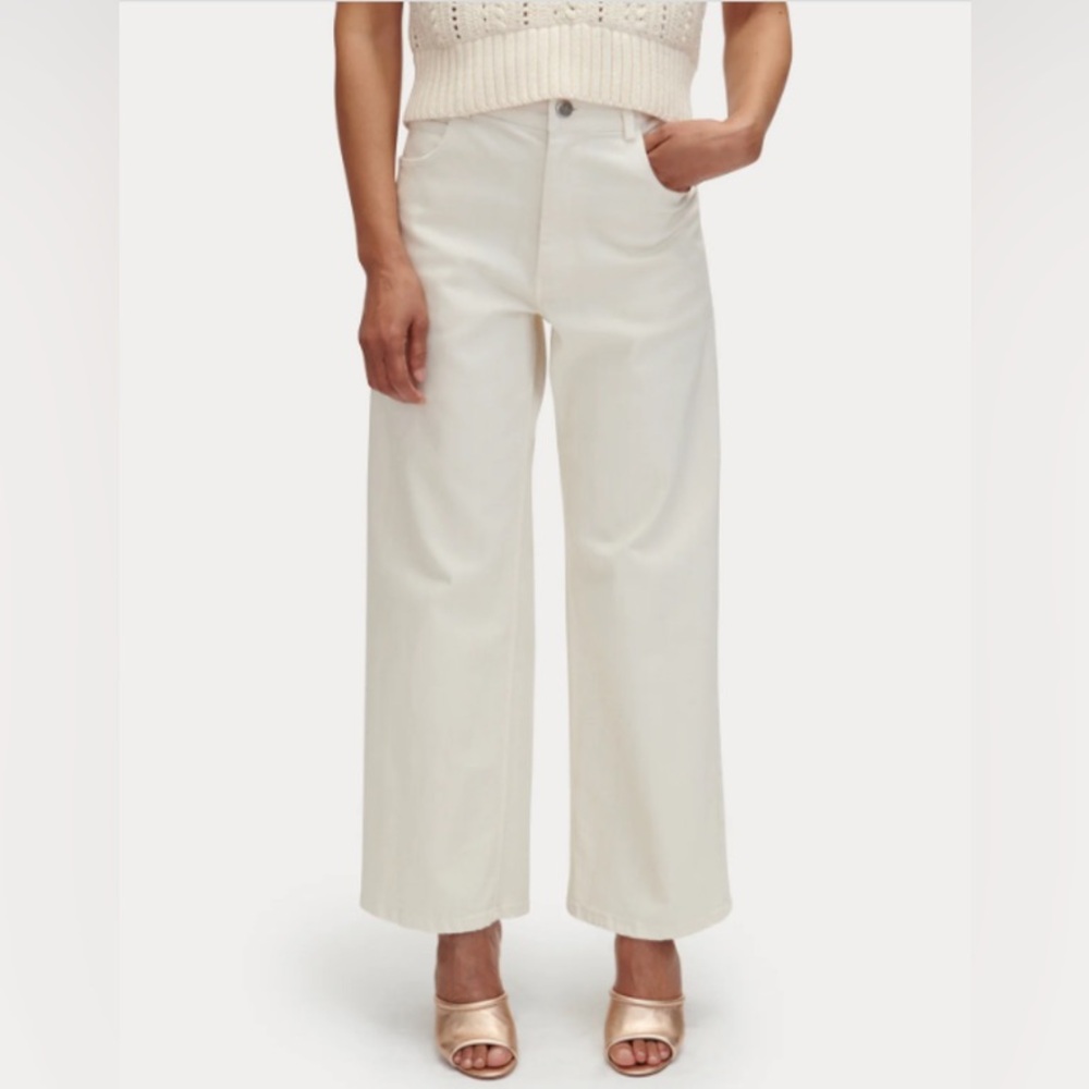 Rachel Comey “Puerto” cream white high rise trouser